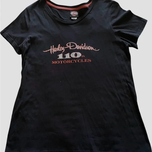 Harley-Davidson Ladies 2XL Short Sleeve T. Like NWOT - Picture 2 of 5